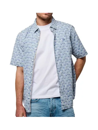 Chemisette Bleu/Blanc Homme Kaporal BAHIA 1