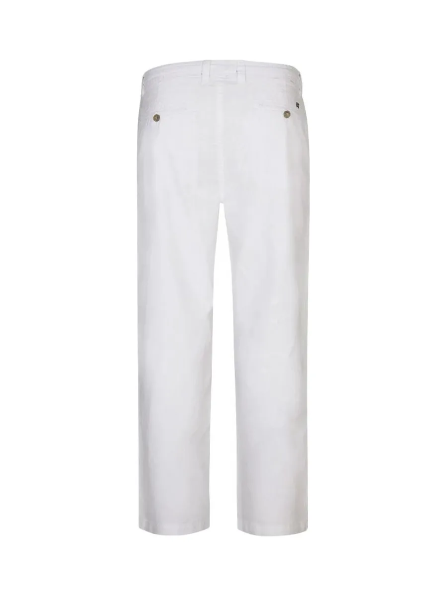 Pantalon Fluide Blanc Homme Petrol Industries Trouser 3
