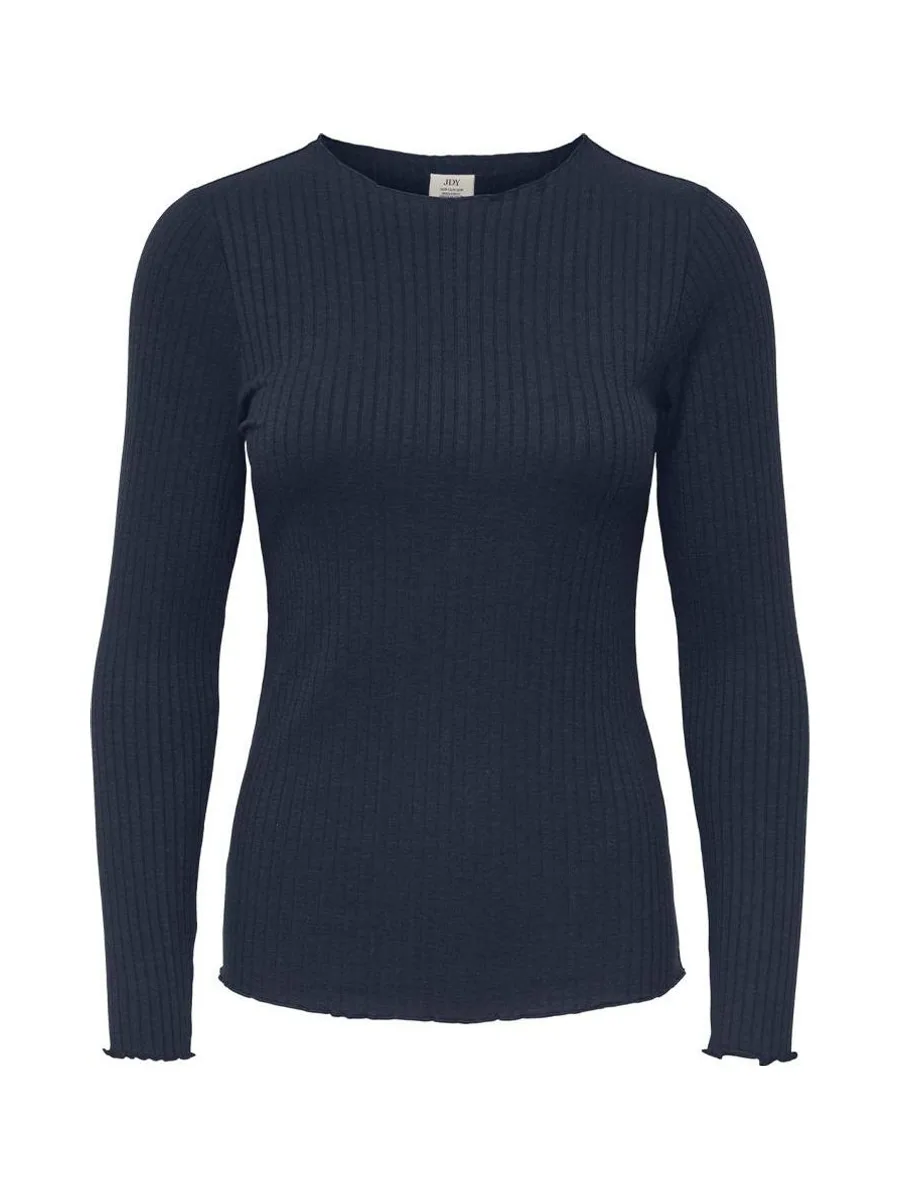 T-Shirt Manches Longues Marine Femme JDY Fransiska 2
