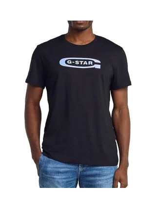 T-Shirt Marine Homme G-Star RAW Old Skools 1