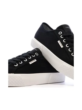 Baskets Noires Femme Calvin Klein Jeans Vulc Laceup 7