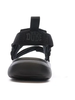 Sandales Noires Homme Hey Dude Carson 7