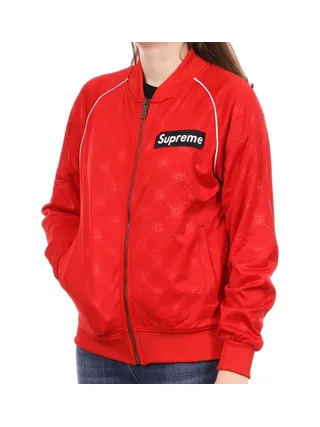 Veste de Survêtement Rouge Femme Supreme Grip Velen 1