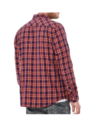 Chemise Rouge/Marine Homme Kaporal CORY 2