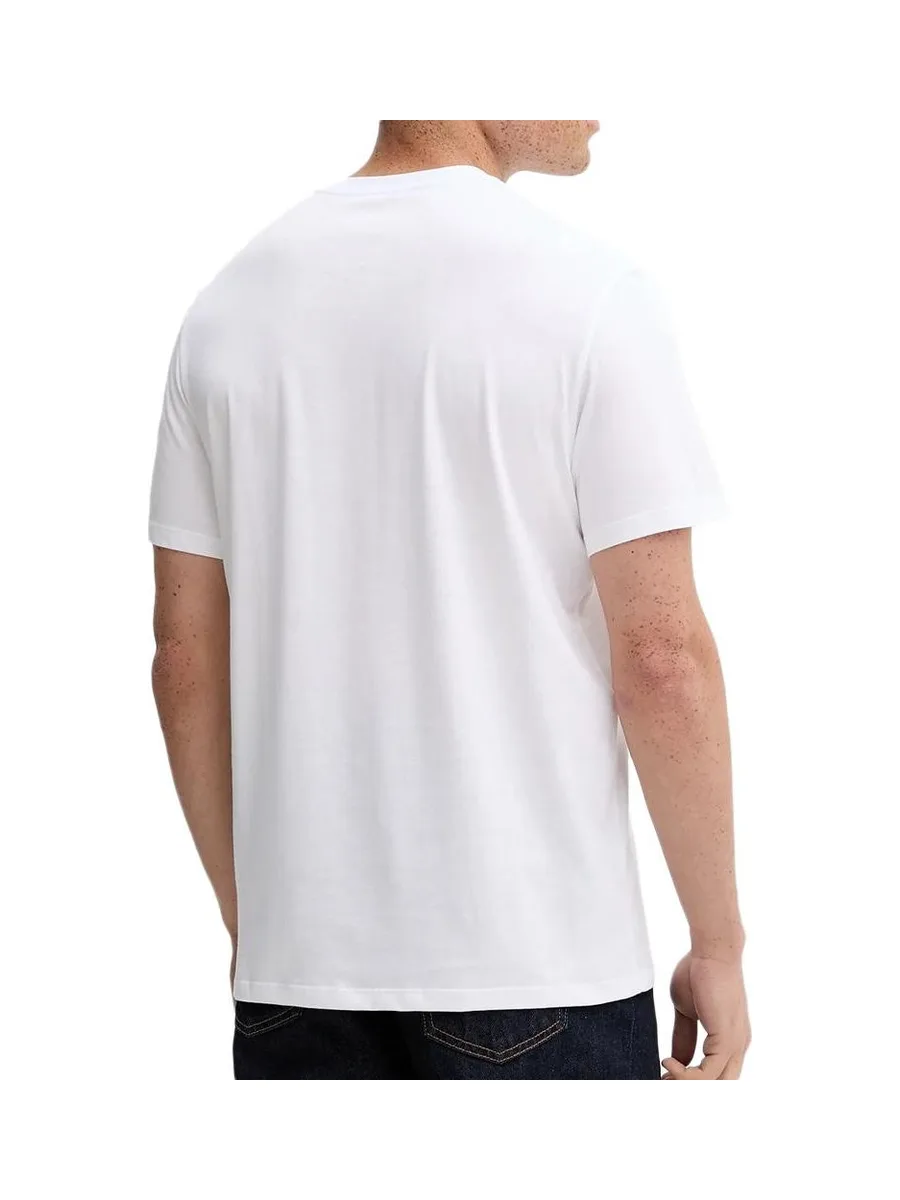 T-Shirt Blanc Homme Calvin Klein Jeans LV04RD821G 3