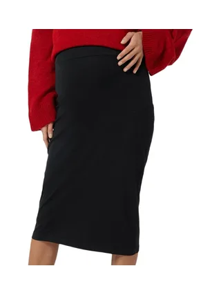 Jupe de Grossesse Noir Femme Mamalicious 20017659 1