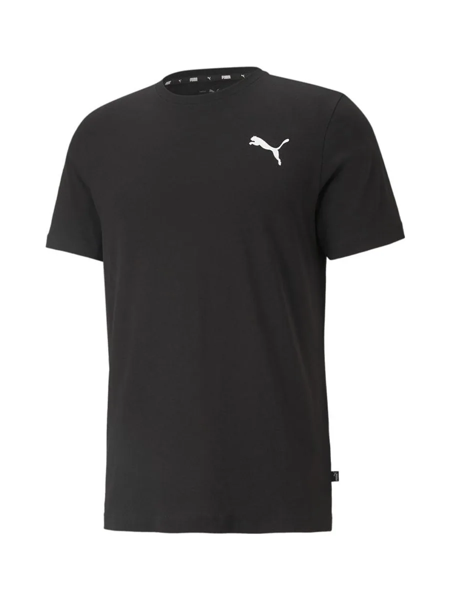 T-shirt Noir Homme Puma Small 2