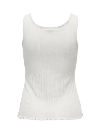 Débardeur Blanc Femme JDY Salsa 2