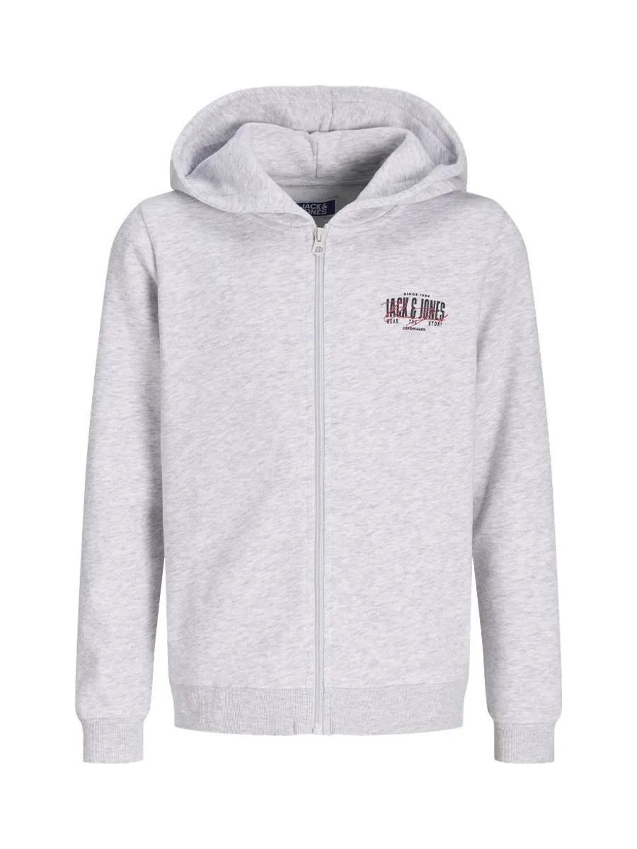 Sweat Gris Chiné Garçon Jack & Jones Aero 2