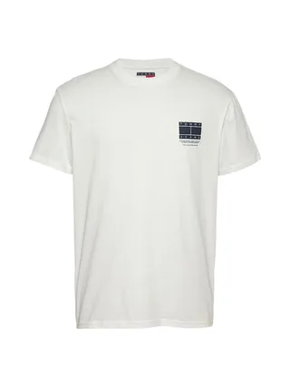 T-Shirt Blanc Homme Tommy Hilfiger Graphic 1