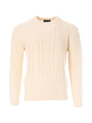 Pull Écru Homme Paname Brothers Irlandais 1