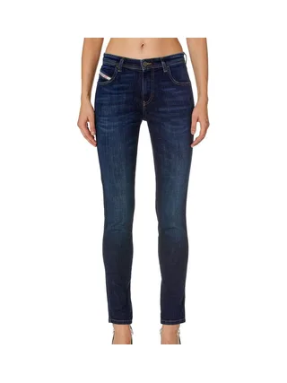 Jean Slim Bleu Foncé Femme Diesel Babhila 1