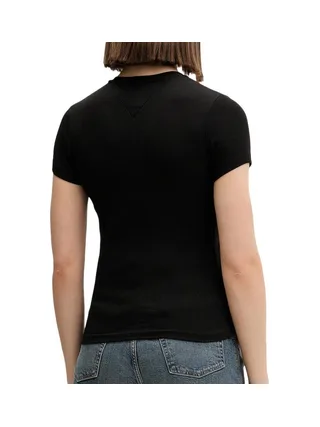 T-Shirt Noir Femme Tommy Hilfiger DW0DW21838 2