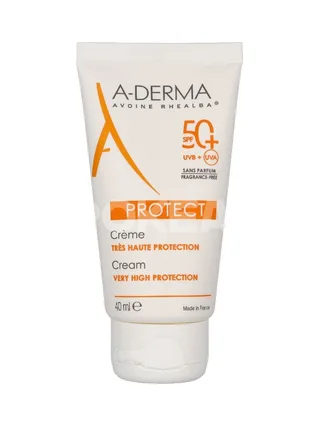 A-Derma Protect Cream SPF50+ 40ml - Normal To Dry Fragile Skin 2