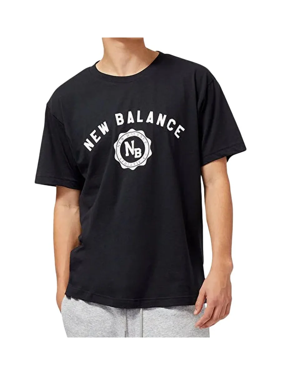 T-shirt Noir Homme New Balance Seasonal 2