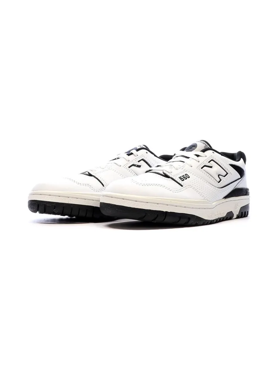 Baskets Blanche/Noir Homme New Balance 550 7