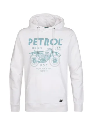 Sweat Blanc/Bleu Homme Petrol Industries SWH102-9999 1