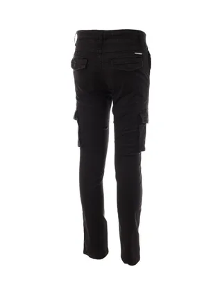 Pantalon Noir Garçon Paname Brothers James0 2