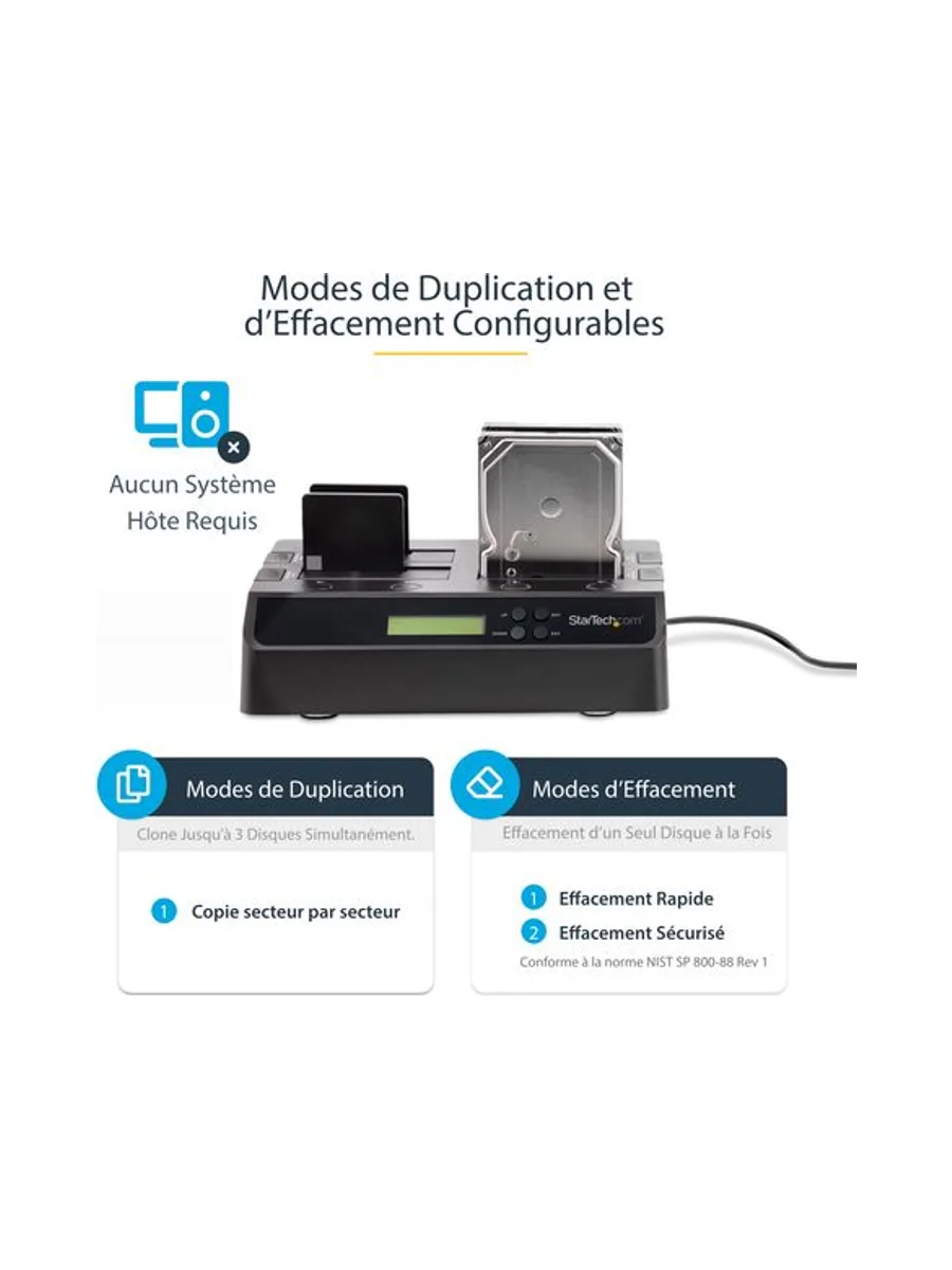 StarTech.com SATDOCK4U3RE media duplicator 10