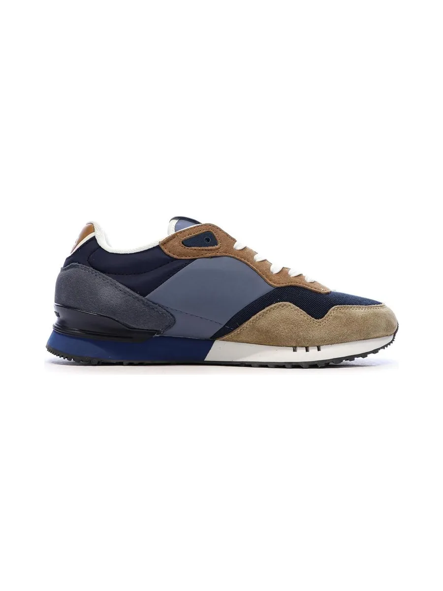 Baskets Marine/Camel Homme Pepe Jeans London Class M 3