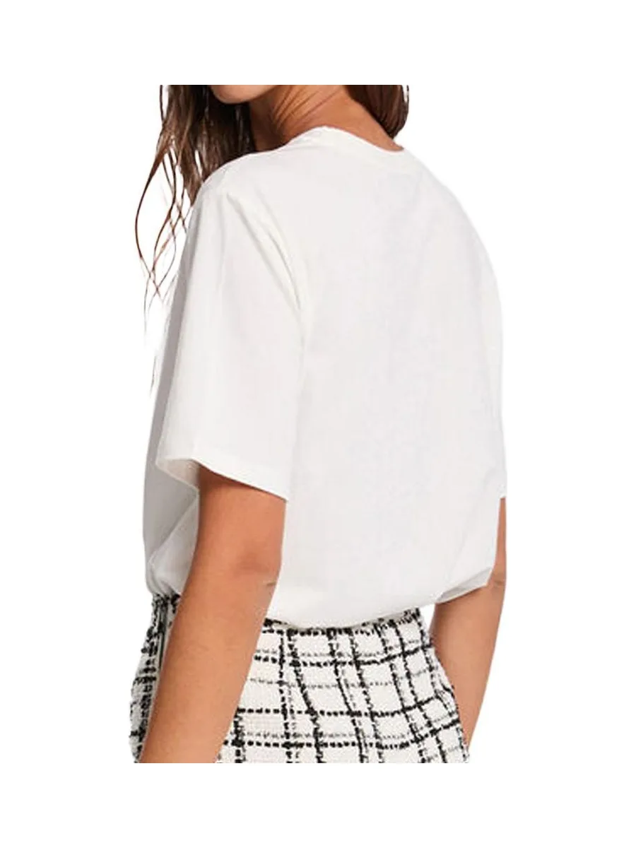 T-Shirt Blanc Femme Morgan DOURRA 3