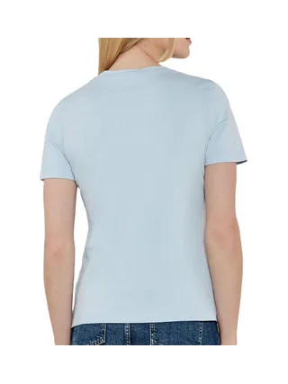 T-Shirt Bleu Femme Tommy Hilfiger Script 2