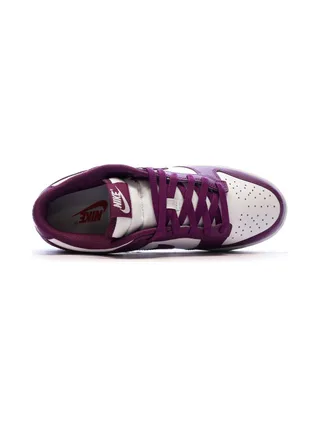 Dunk Low Baskets Blanches/Violettes Homme Nike 4