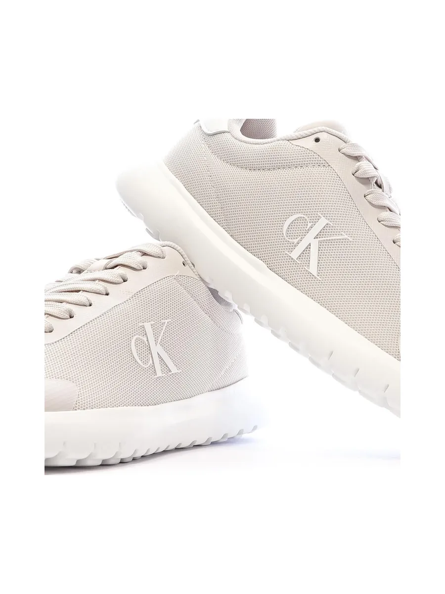 Baskets Gris Clair Femme Calvin Klein Jeans 3 Eva 7