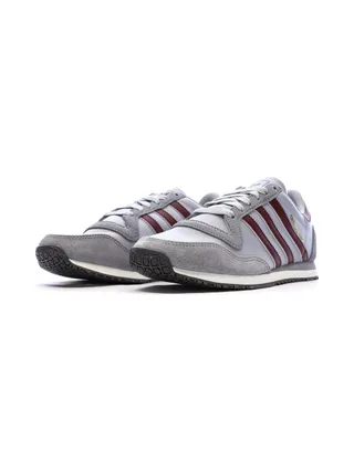 Baskets Grises/Bordeaux Garçon Adidas Galaxy 6