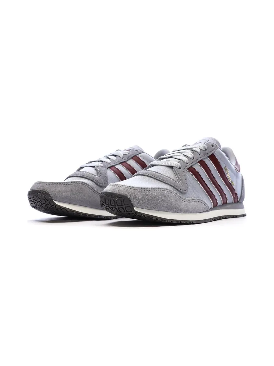 Baskets Grises/Bordeaux Garçon Adidas Galaxy 7