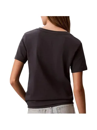 T-Shirt Gris Foncé Femme Calvin Klein Jeans Archive LV047B205G 2