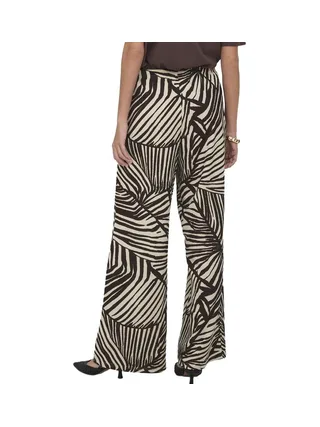 Pantalon fluide Beige/Marron Femme JDY Ebbie 2