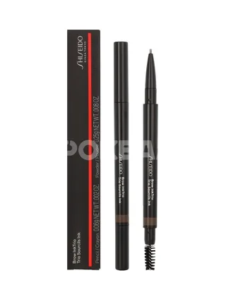 Shiseido Brow Ink Trio Brow Pencil 0.3g - #03 Deep Brown - Pencil 0,06gr\Powder 0,25gr 1