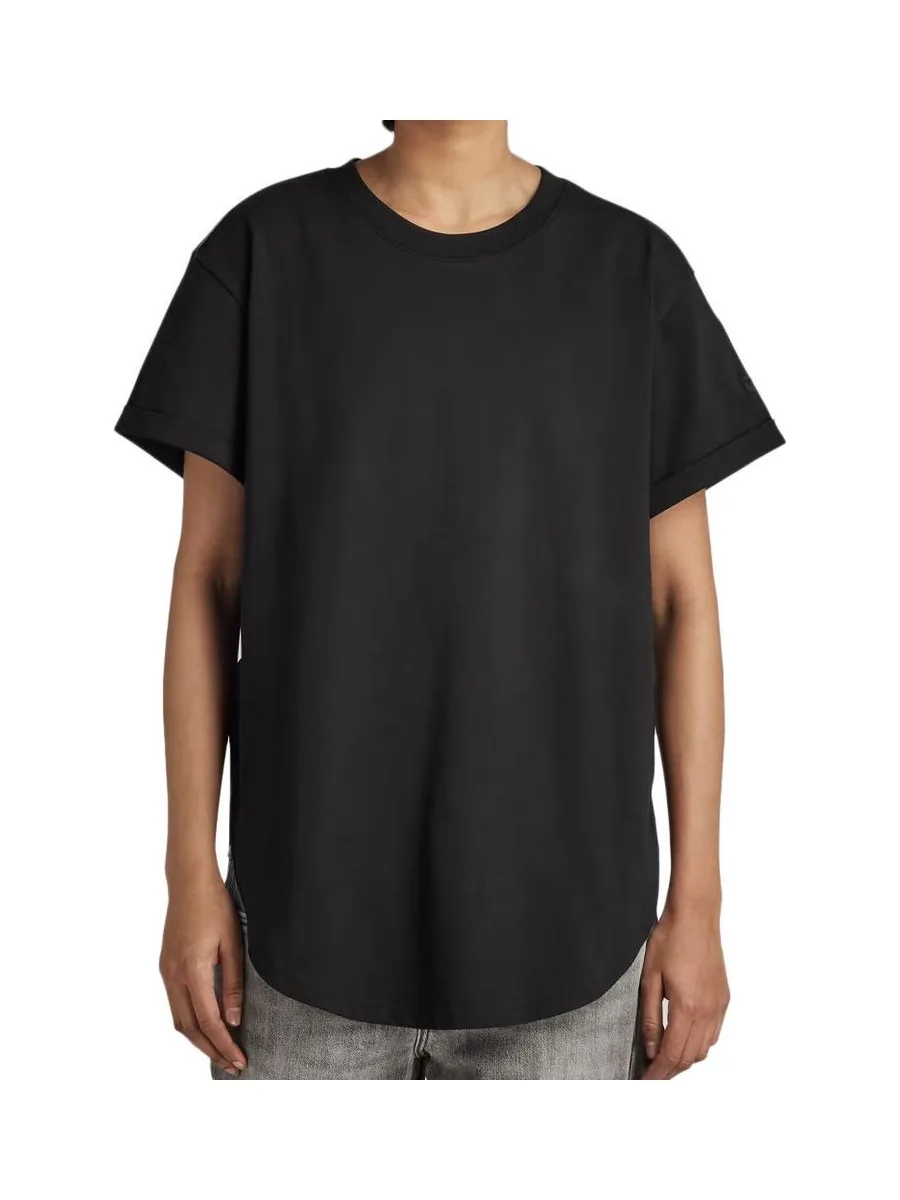T-shirt Noir Femme G-Star Raw Long Slit 2