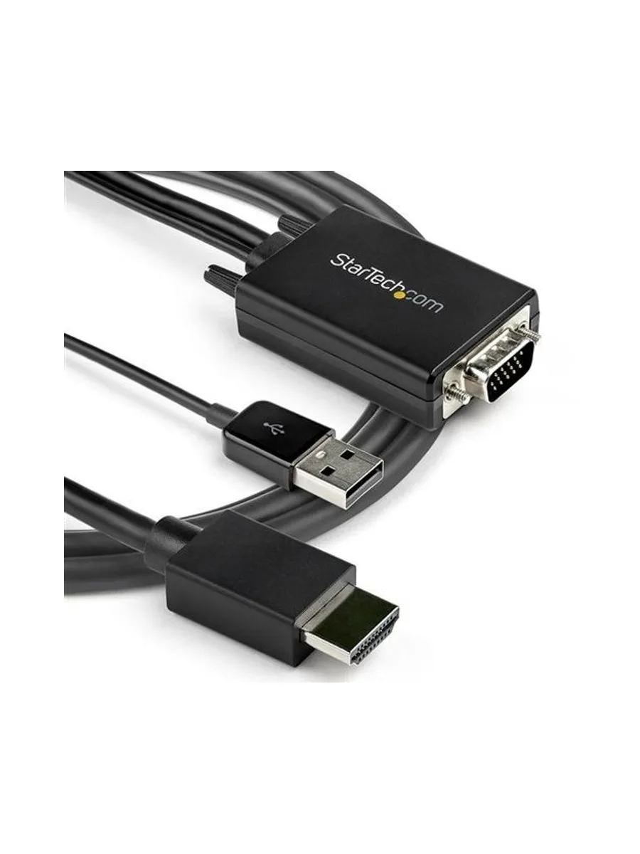 Adapter - VGA to HDMI - 2 m 6.6 ft. 6
