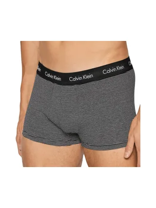 x3 Boxers Noir/Blanc Homme Calvin Klein Jeans Trunk 2