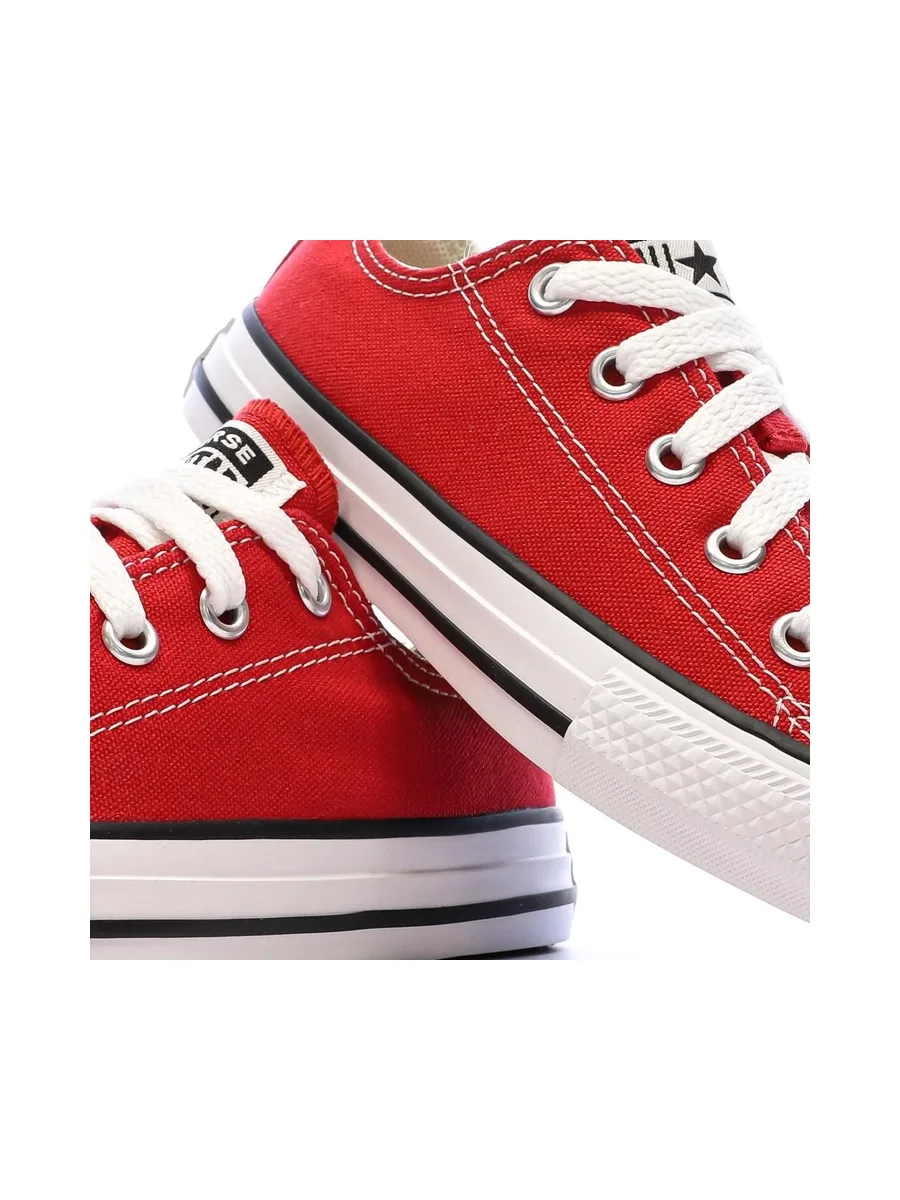 All Star Baskets Rouge Enfant Converse Chuck Taylor All Star 8