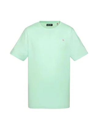 T-shirt Vert Clair Homme Schott TSCREW 1
