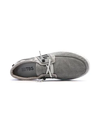 Chaussures bateau Gris Homme TBS Bateau Canvas 4