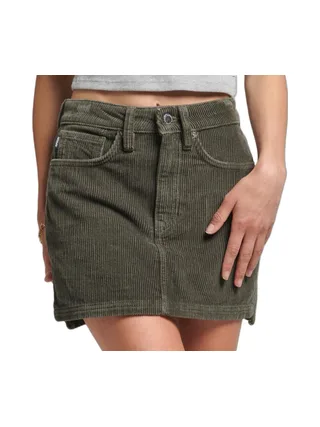 Jupe Kaki Femme Superdry Vintage 1