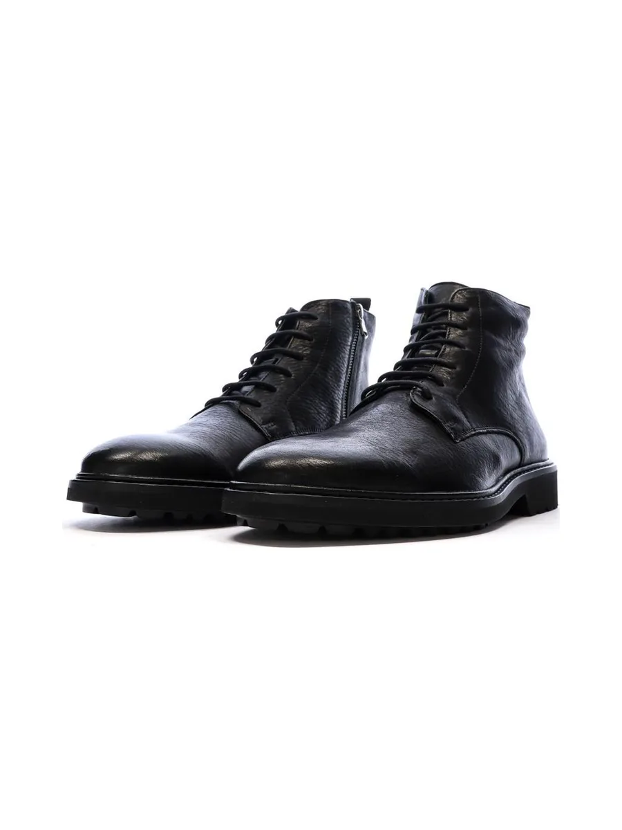Bottines Noires Homme Geox Cannaregio 7