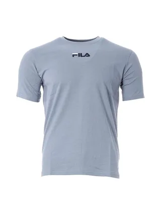 T-shirt Bleu Clair Homme Fila Embroidere 1