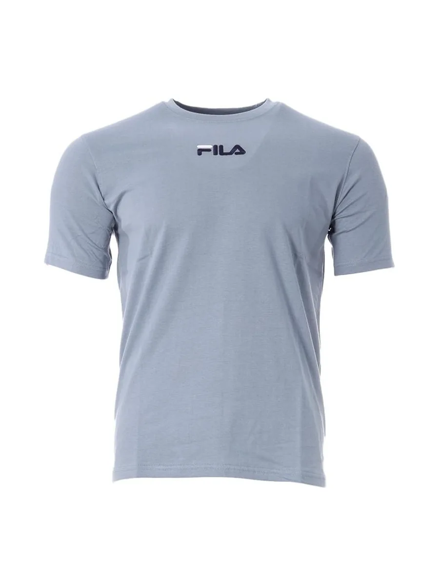T-shirt Bleu Clair Homme Fila Embroidere 2