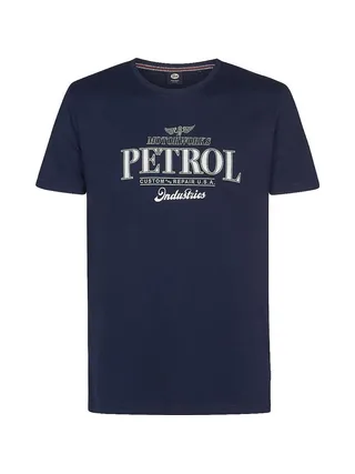 T-Shirt Marine Homme Petrol Industries Classics 1