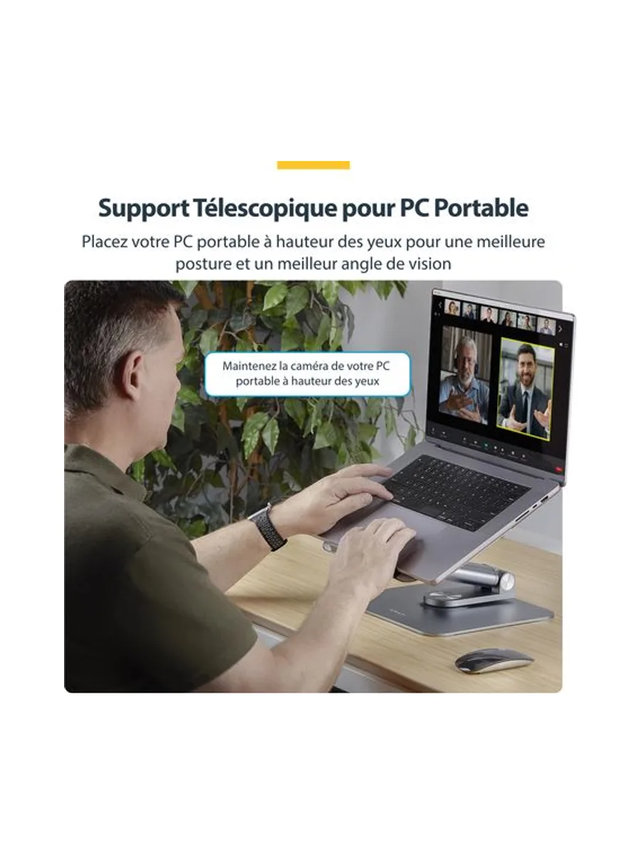 Telescopic Laptop Stand Computer Riser 8