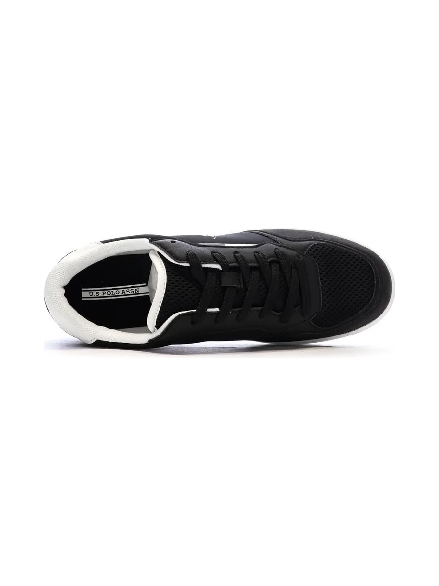 Baskets Noires Homme US Polo ASSN Byron 5