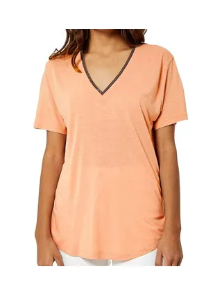 T-shirt Orange Femme Kaporal Jorixe 1