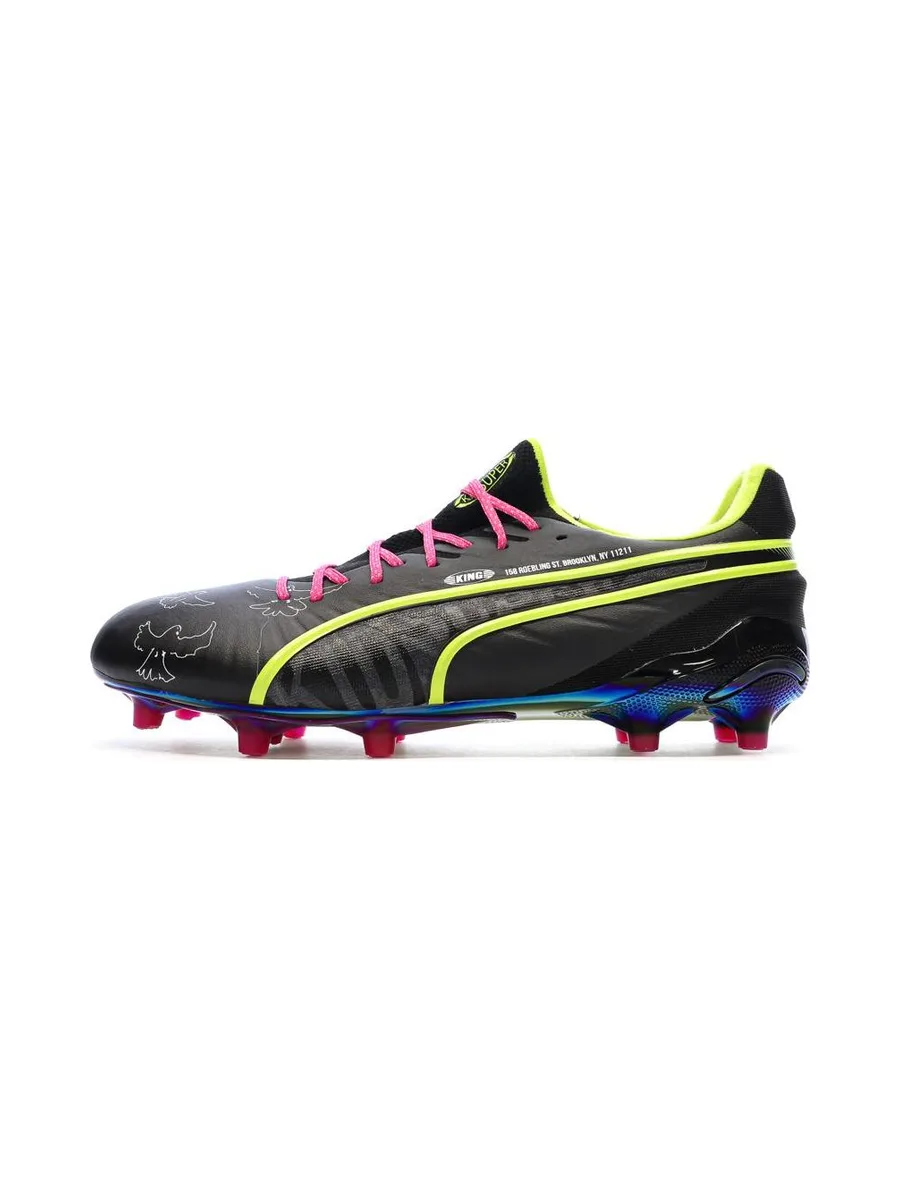 Chaussures de Football Noir Homme Puma King Coupe du Monde des Clubs X Kidsuper 2