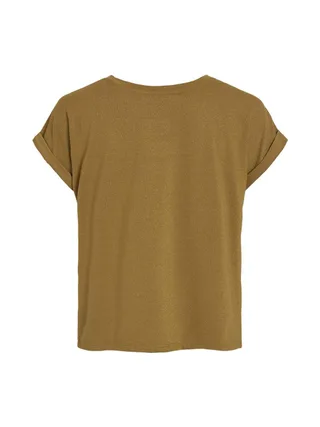 T-Shirt Marron Femme Vila Luxi 2