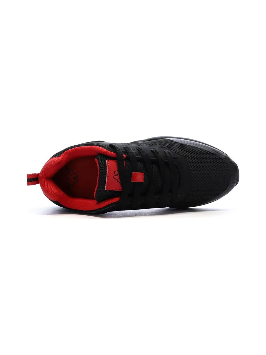 Baskets Noires/Rouges Garçon Kappa Logo Safir 2s 5